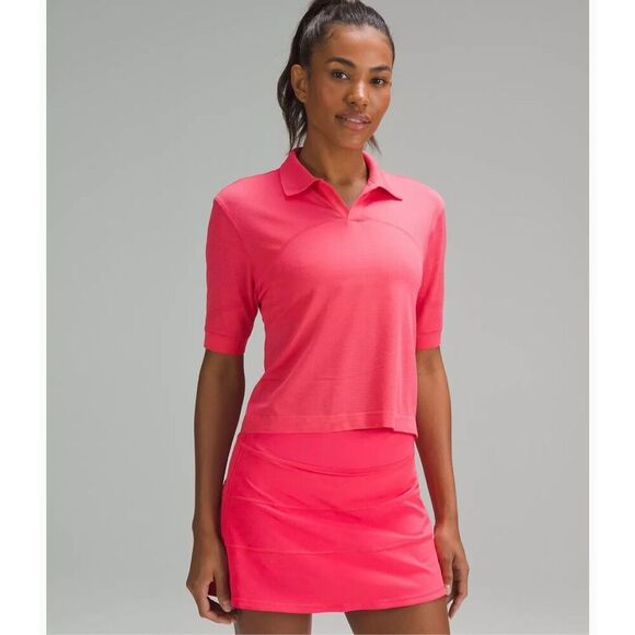 Lululemon Swiftly Tech Relaxed-Fit Polo Shirt size 6 - Picture 1 of 6